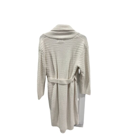 STATE OF DAY Chenille Waffle Knit Robe Size M/L Bright Sea Salt Retail $119.50 - Picture 4 of 7